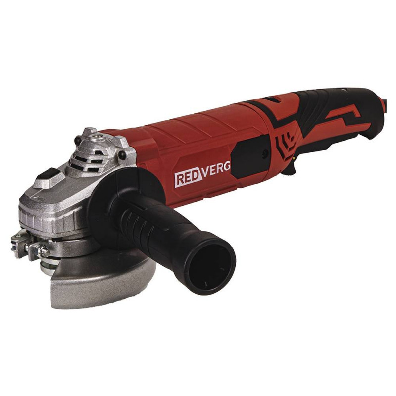 Шлифмашина угловая RD-AG1300-125ES (REDVERG) /1300Вт; 125мм; 2800-11000об./мин; 2,74кг/ — фото 1