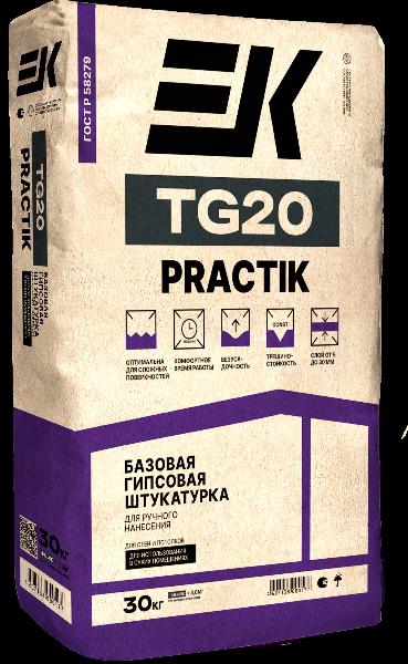 Штукатурка гипсовая ЕК ТG20 30кг (45шт/под)