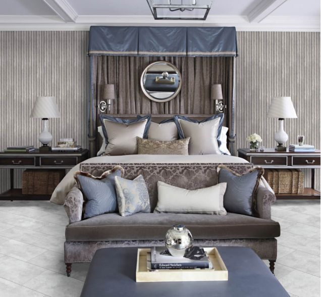 Кварц-виниловый ламинат Qvadro Q1960 Бетон Аруа 600x300x4мм ( уп.1,8 м2 - 10шт)