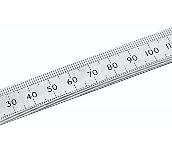 Линейка 150мм (РОССИЯ) /металлическая односторонняя арт. 30560/