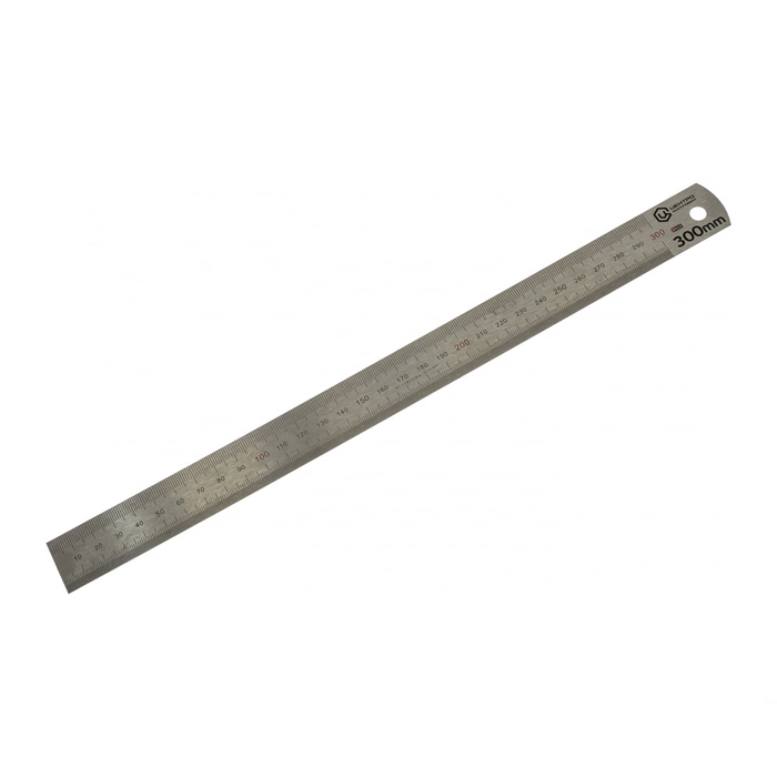 Линейка 300мм (ЦЕНТРОИНСТРУМЕНТ) /нержавеющая сталь двухсторонняя арт. 0422/