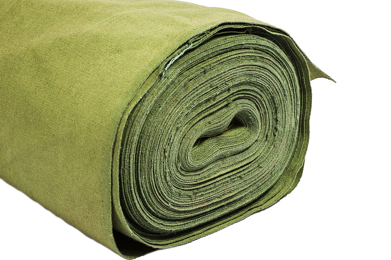 Брезент водоотталкивающий (ВО) 375г/м2 ширина рулона 90 см (кратно 1м)