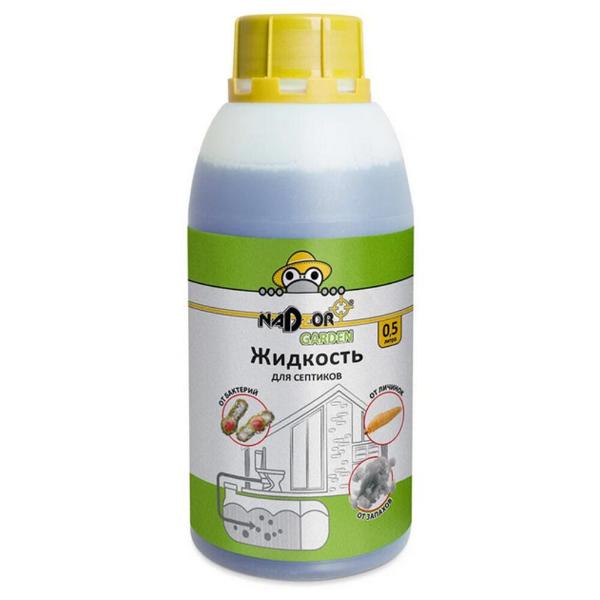 Жидкий концентрат для септиков 0,5л (NADZOR)