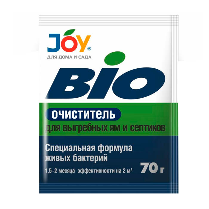 Биоочиститель для выгребных ям и септиков 70гр (JOY) — фото 1