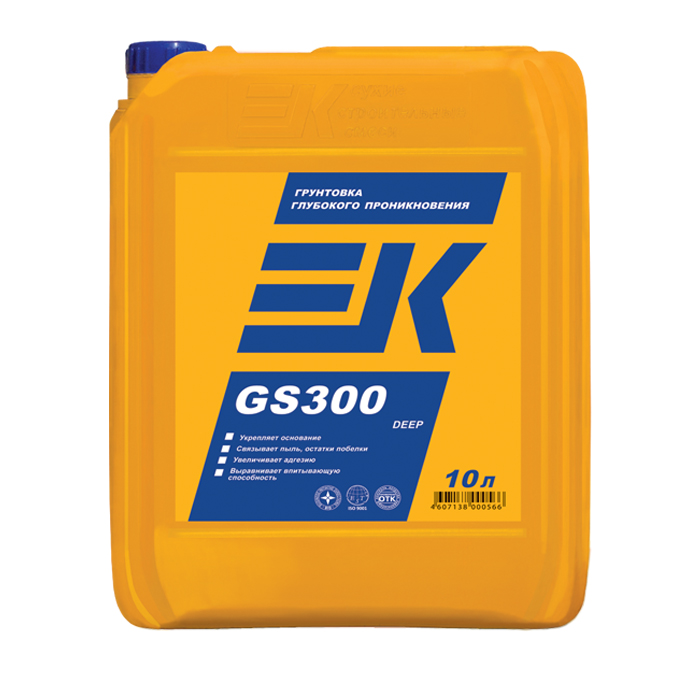 Грунтовка глубокого проникновения ЕК GS300 DEEP 5л — фото 1