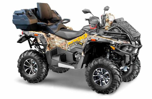 Квадроцикл (снегоболотоход) STELS ATV010 (PE) аквапринт (2026) — фото 1
