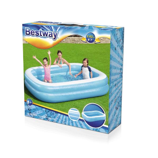 Бассейн надувной 262х175х51см 778л (BESTWAY) / арт.54006 / — фото 3
