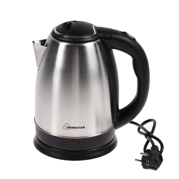 Чайник электрический металл 1,8л 1500Вт (HOMESTAR) /арт. HS-1010A/