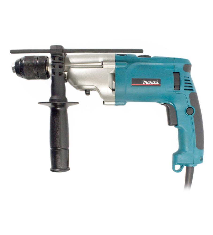 Дрель ударная HP2071 MAKITA /1010Вт, 0-1200/0-2900об/мин,БЗП13мм, сталь 16мм; 2,6кг; кейс/ — фото 1