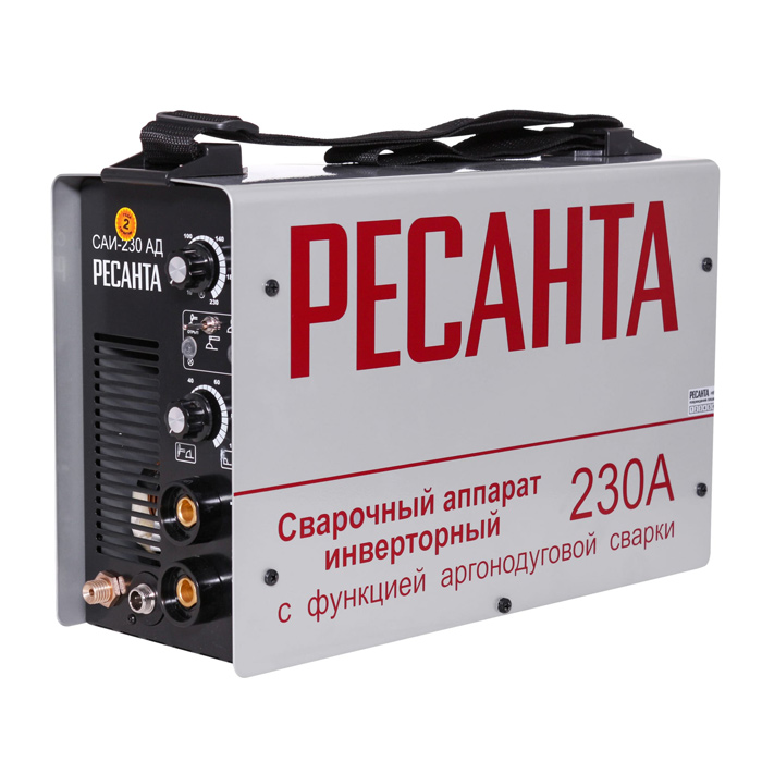Инвертор сварочный САИ-230АД (РЕСАНТА) /аргонодуговой, арт.65/17/ — фото 1