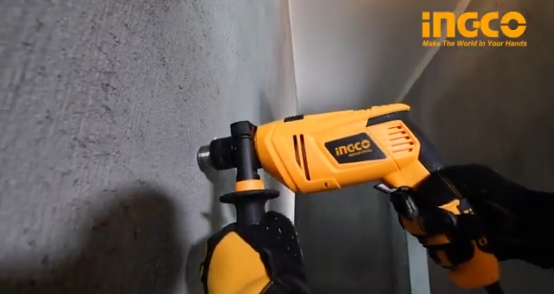 Дрель электрическая ударная INGCO ID8508 INDUSTRIAL 850 Вт 1,5-13 мм — фото 6