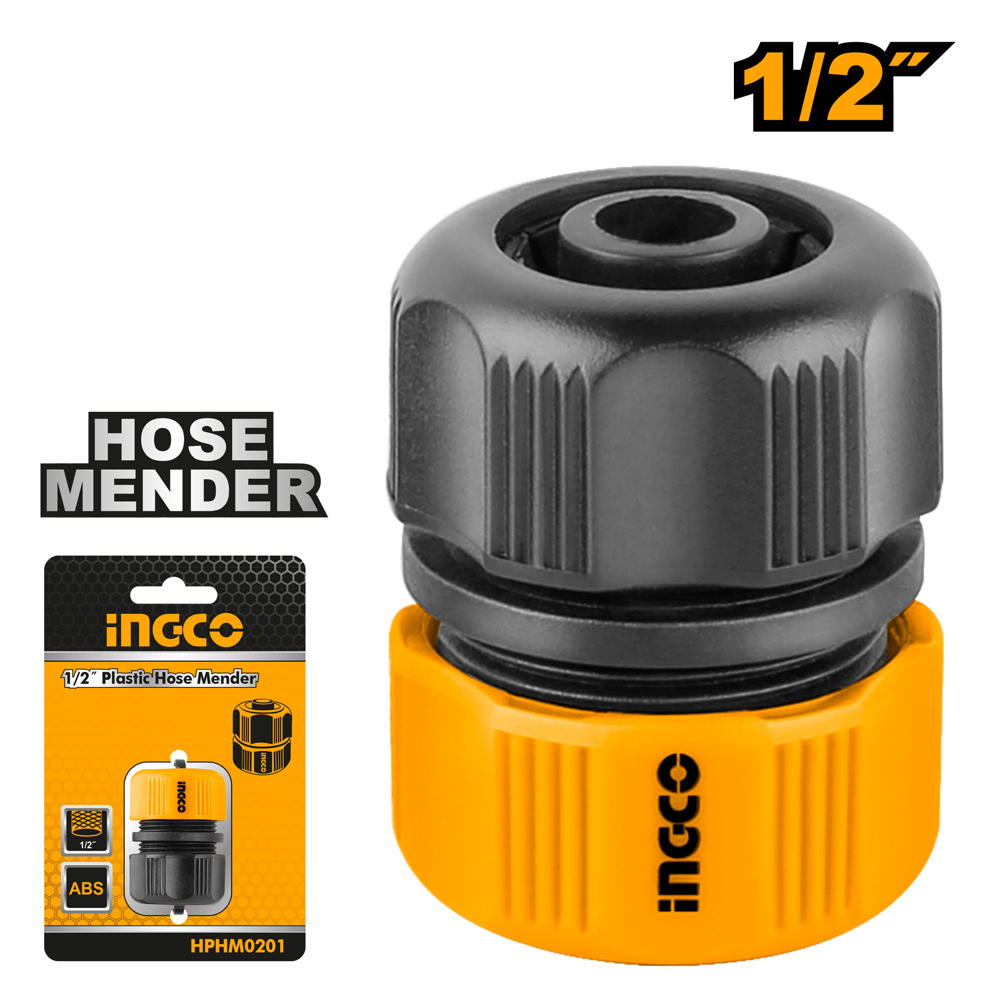 Муфта соединительная для шлангов INGCO HPHM0201 1/2''