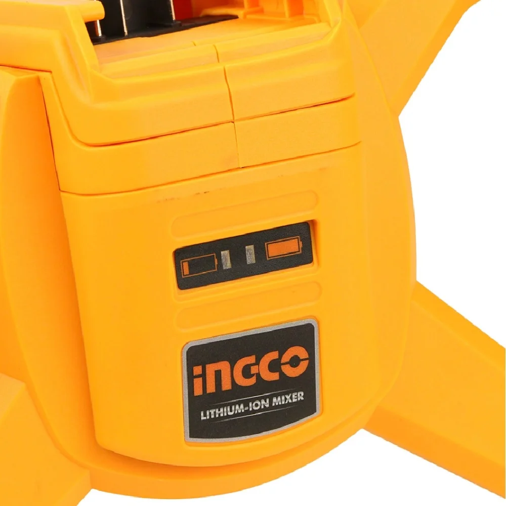 Миксер строительный аккумуляторный INGCO MXLI2001 INDUSTRIAL 20 В — фото 3
