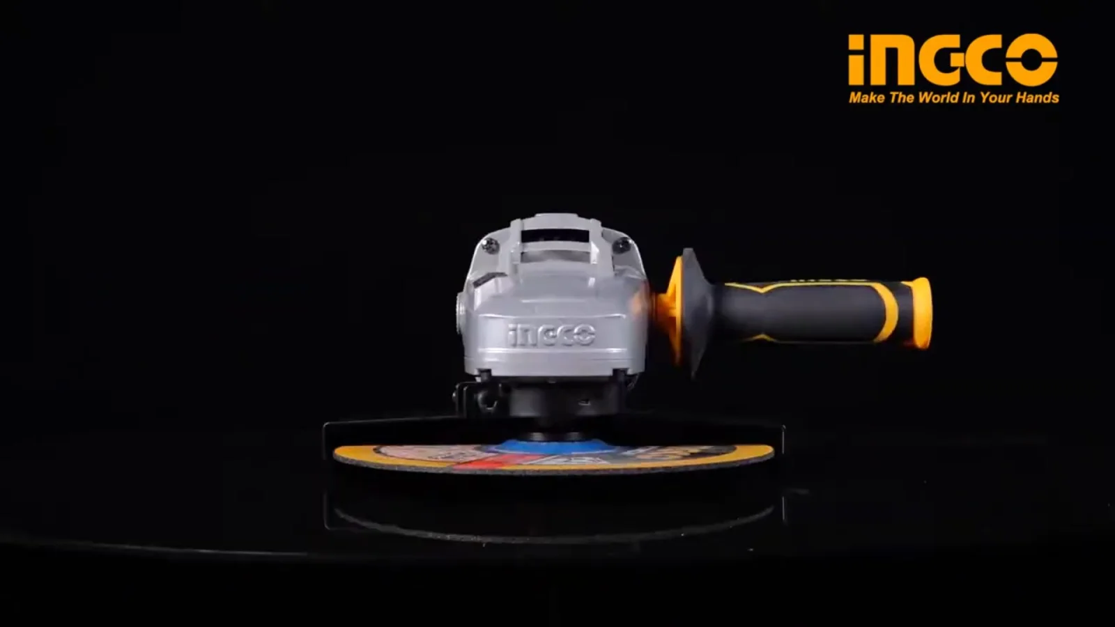 Угловая шлифовальная машина (УШМ) INGCO AG26008 INDUSTRIAL 230 мм 2,6 кВт — фото 6