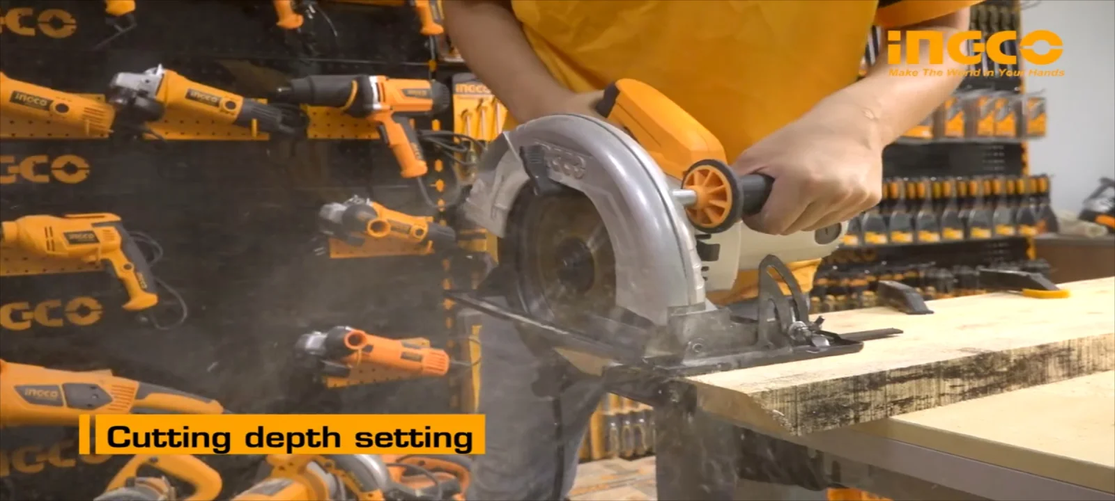 Циркулярная пила INGCO CS2358 INDUSTRIAL 235х25.4 мм 2,2 кВт — фото 18