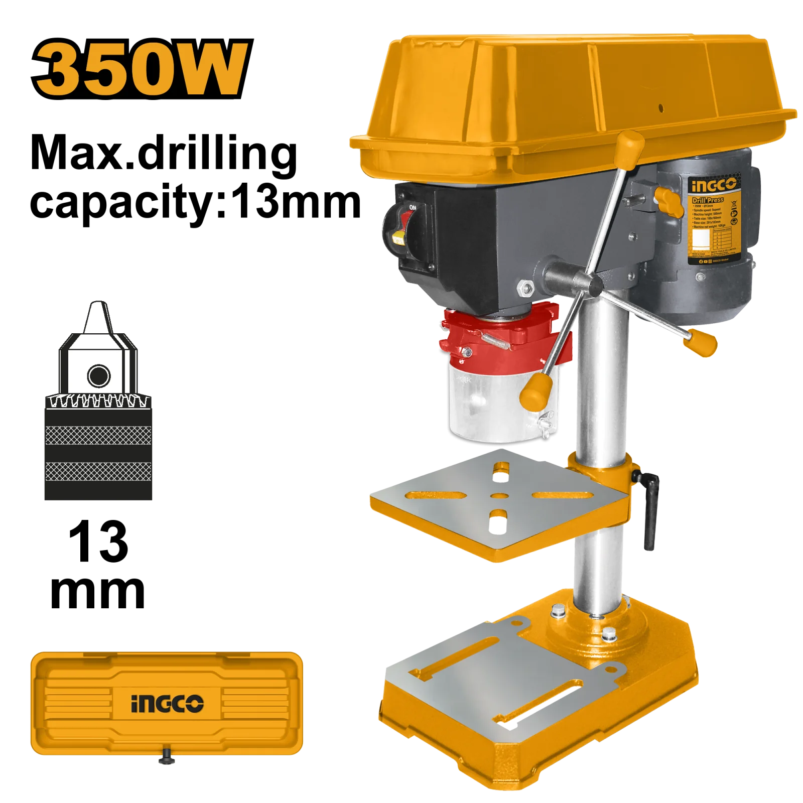Сверлильный станок INGCO DP133505 350 Вт