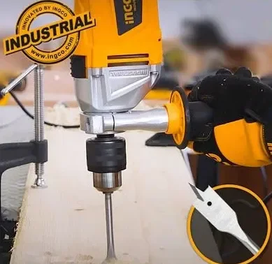 Дрель электрическая ударная INGCO ID11008 INDUSTRIAL 1100 Вт 1,5-13 мм — фото 4
