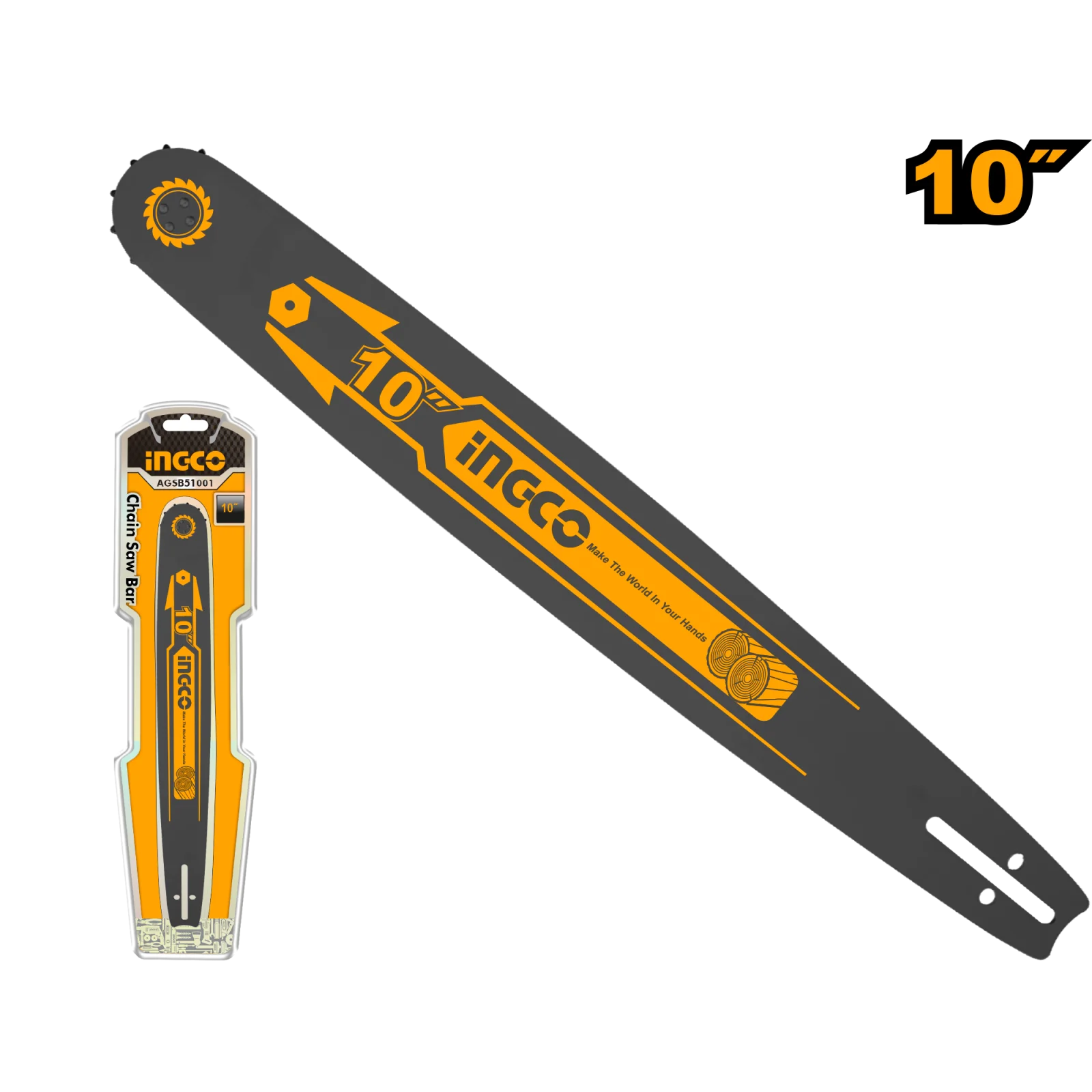 Шина для бензопилы INGCO AGSB51001 250 мм (10