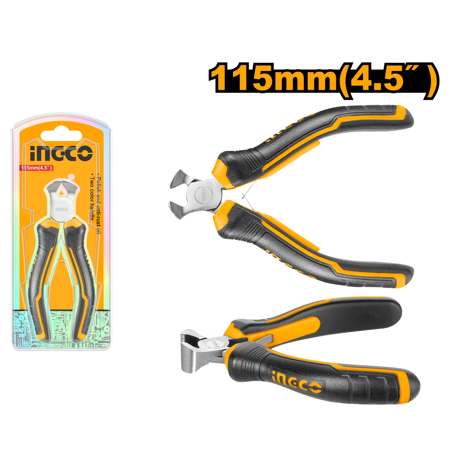 Кусачки торцевые мини INGCO HMBCD08115 115 мм