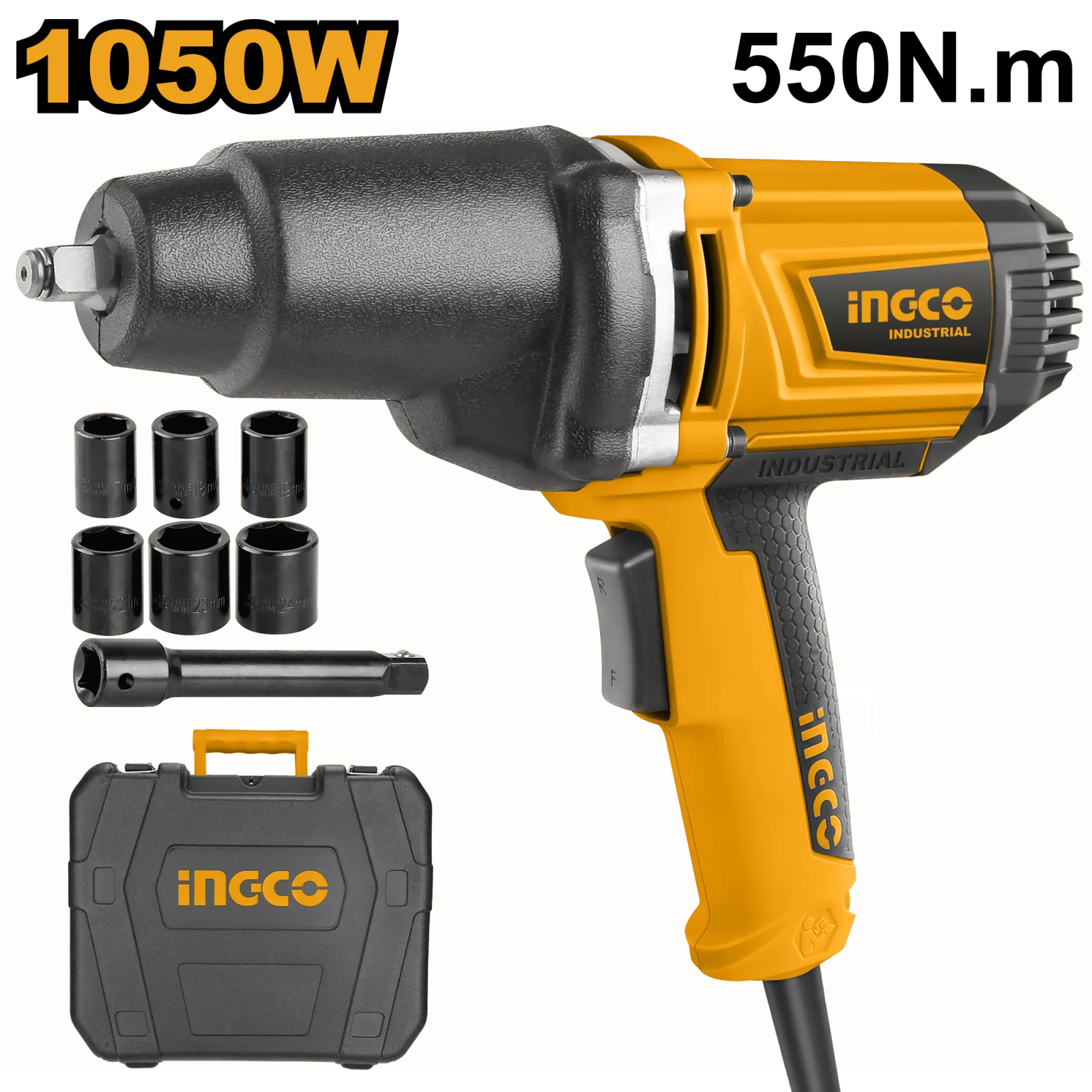 Гайковерт электрический INGCO IW10508 INDUSTRIAL 1/2