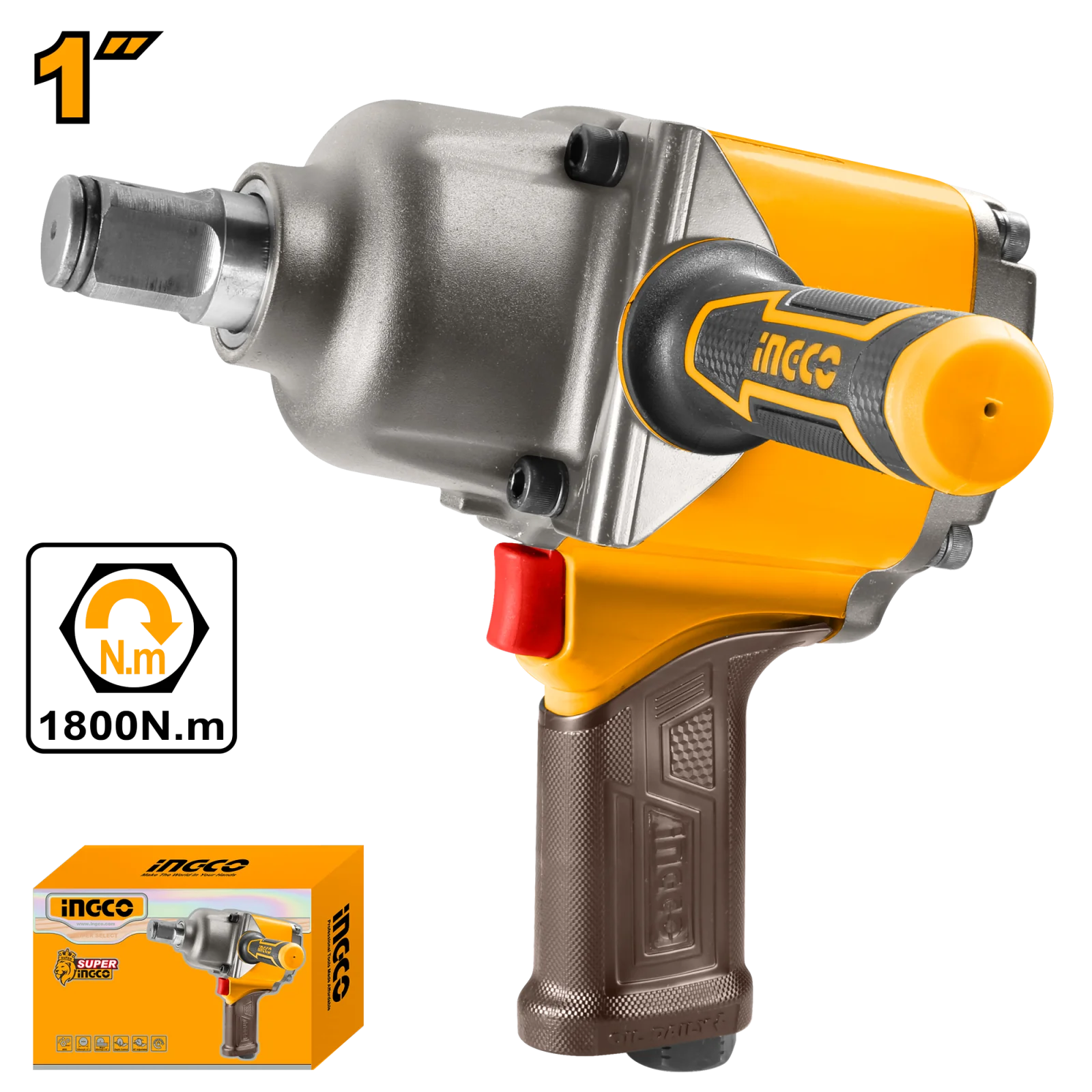 Гайковерт пневматический ударный INGCO AIW11223 INDUSTRIAL 1
