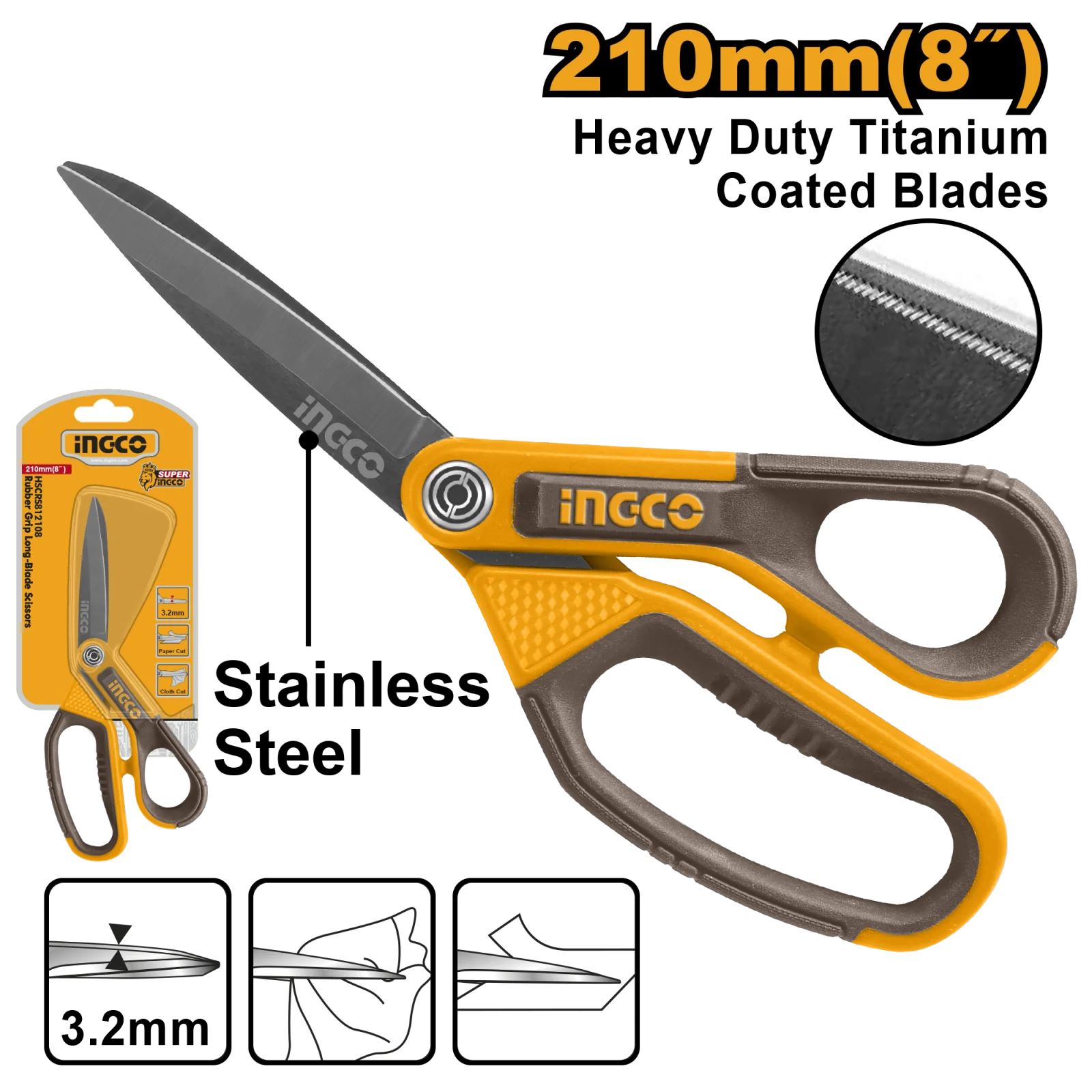 Ножницы INGCO HSCRS812108 INDUSTRIAL