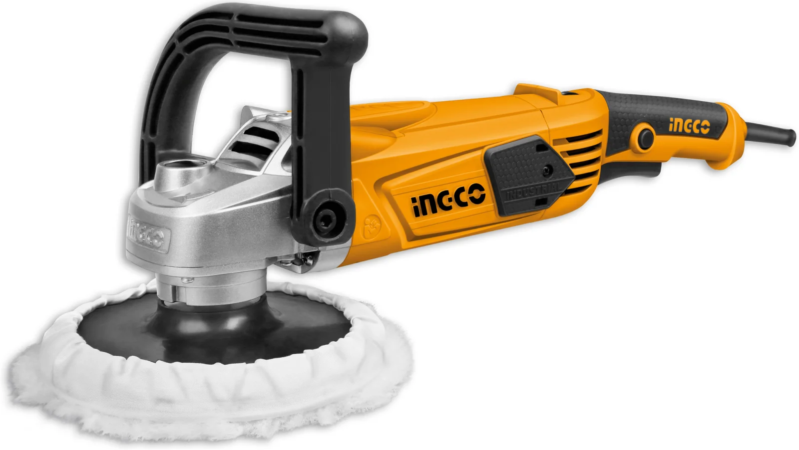 Полировальная машина INGCO AP14008 INDUSTRIAL 180 мм 1,4 кВт