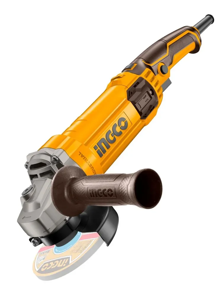 Угловая шлифовальная машина (УШМ) INGCO AG110038 INDUSTRIAL 125 мм 1,1 кВт — фото 4