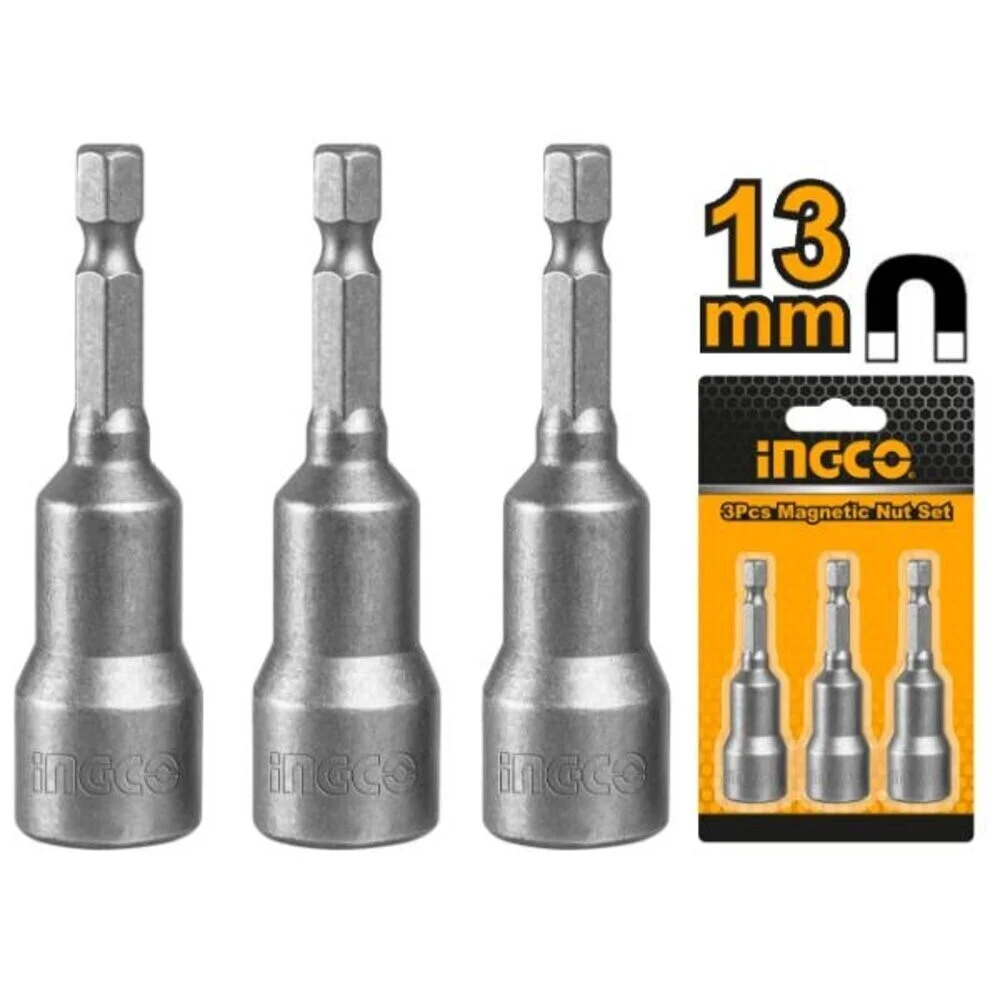 Набор магнитных торцевых головок INGCO AMN1331 1/4