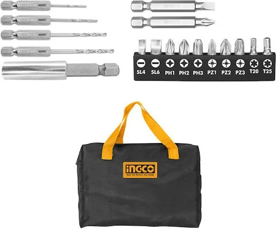 Аккумуляторная отвертка INGCO CSDLI0802 INDUSTRIAL 8 В 6 Нм 1/4