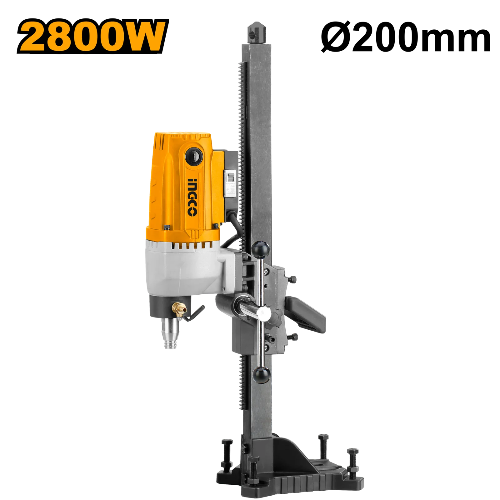 Установка алмазного бурения INGCO DDM28001 INDUSTRIAL 2800 Вт 200 мм