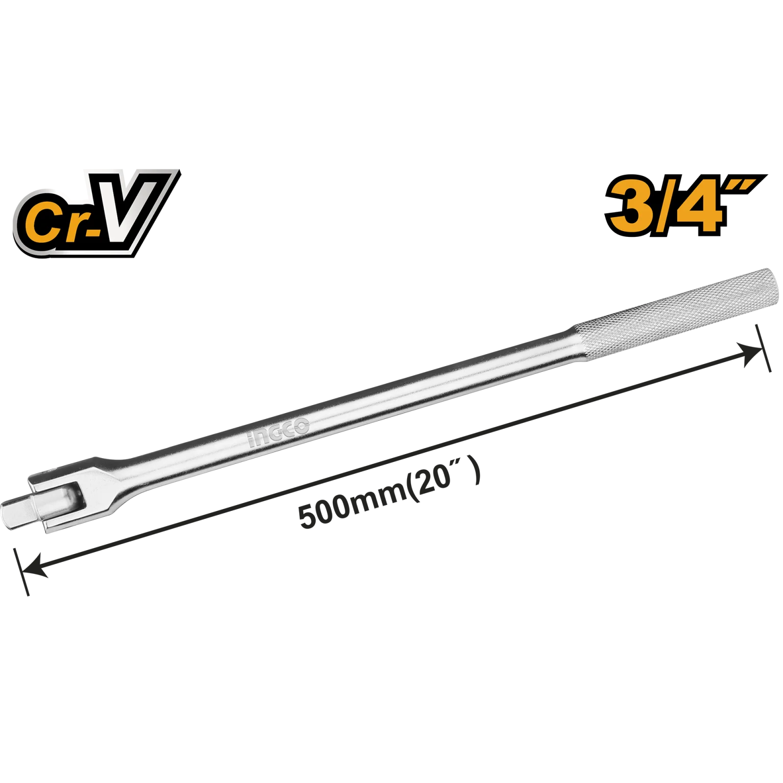 Вороток шарнирный INGCO HFXH034201 INDUSTRIAL 3/4