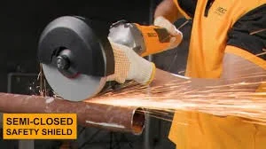 Прямая шлифовальная машина INGCO SG11008 INDUSTRIAL 1100 Вт 150 мм — фото 3