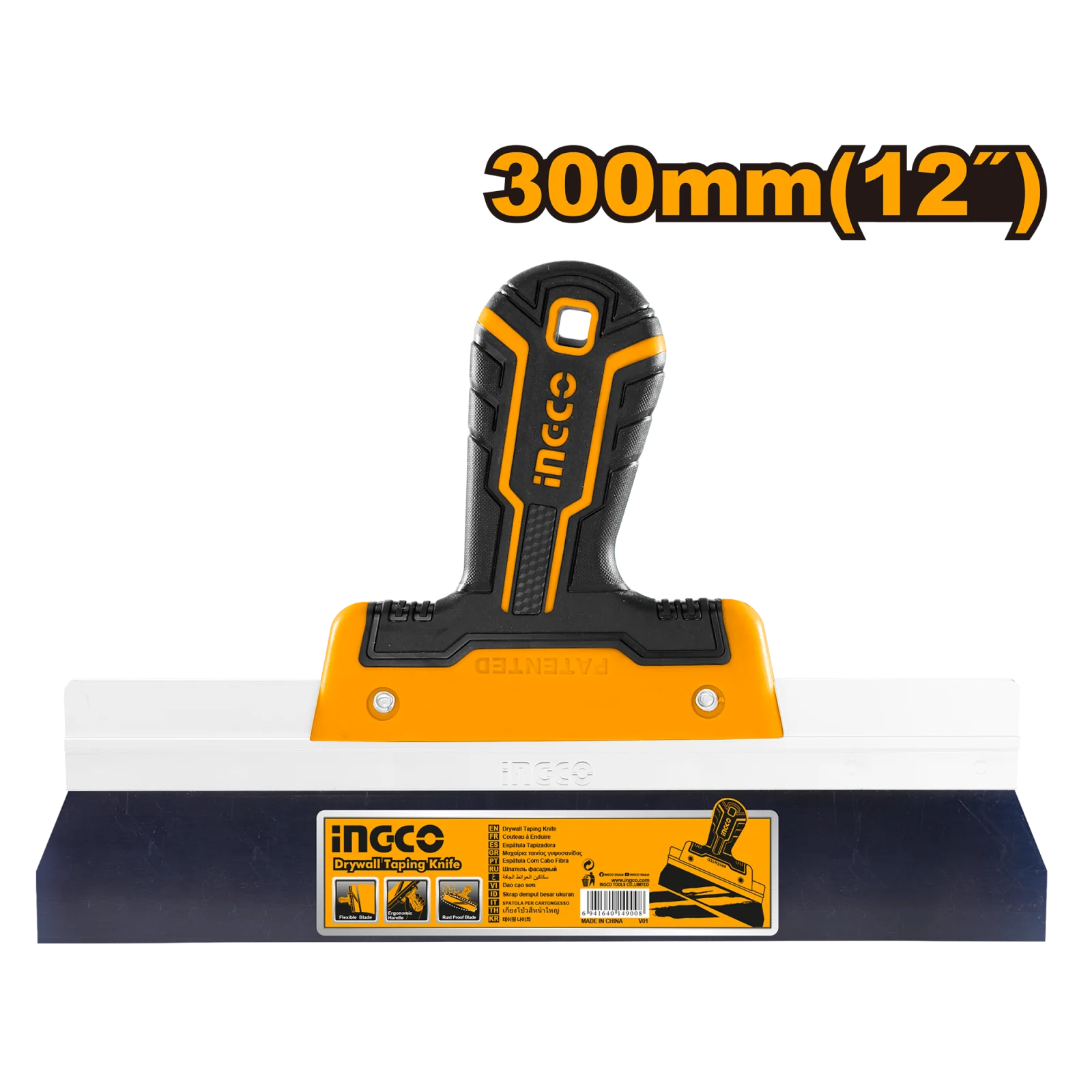 Шпатель фасадный INGCO HPUT78300 300 мм