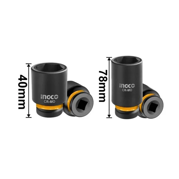 Набор торцевых ударных головок INGCO HKISSD12203L INDUSTRIAL 1/2