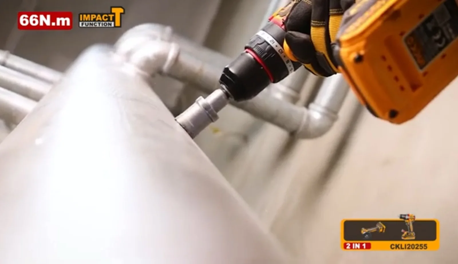 Набор шуруповерт и угловая шлифовальная машина мини ( УШМ ) INGCO CKLI20255 INDUSTRIAL 20 В — фото 20