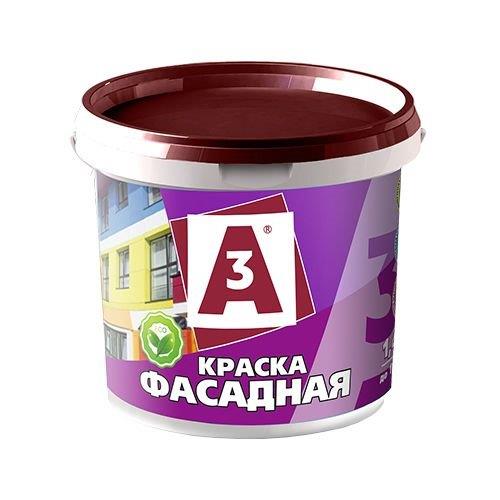 Краска вододисперсионная фасадная 3кг А3 — фото 1