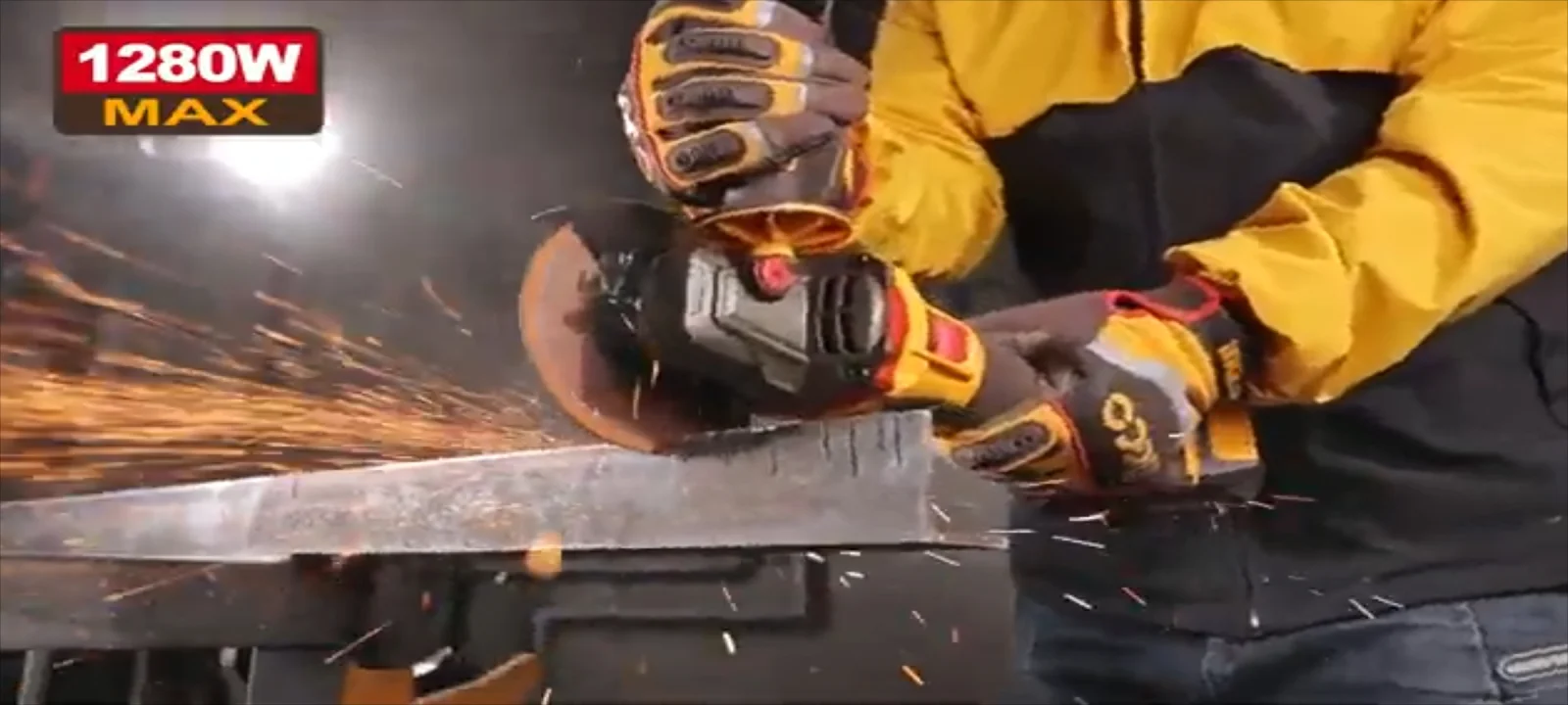 Аккумуляторная угловая шлифовальная машина (УШМ) INGCO CAGLI4128112 INDUSTRIAL 42 В 115 мм 2х2,5 Ач — фото 7