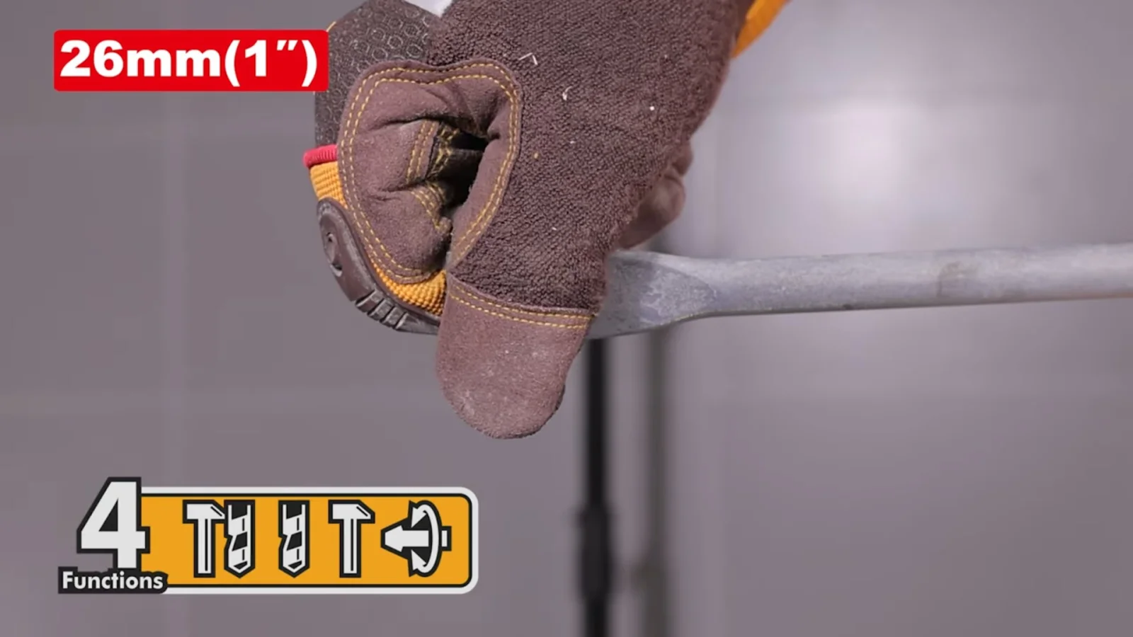 Аккумуляторный бесщеточный перфоратор SDS-Plus INGCO CRHLI422682 INDUSTRIAL 42 В 2,5 Дж 2х2Ач — фото 10