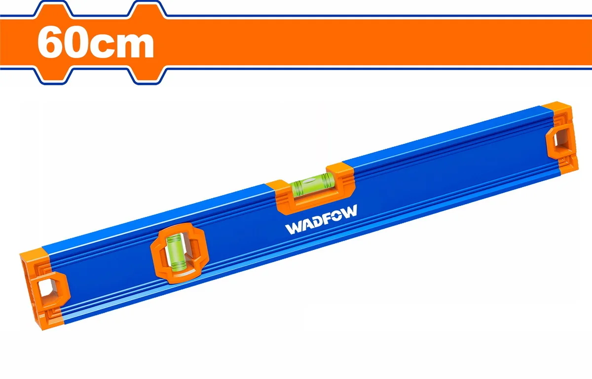 Строительный алюминиевый уровень WADFOW WSL2G60 60 см — фото 1