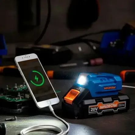 Беспроводное зарядное устройство USB WADFOW WUCP118 20В — фото 2
