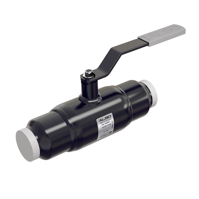 Кран шаровый КШПП Д 32/32 РN40 из ст 20( ALSO) L=250 — фото 1