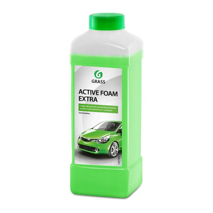 Автошампунь 1л Active Foam Extra (GRASS) /для бесконтактной мойки/ — фото 1