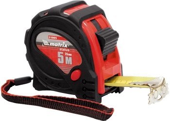 Рулетка 3мх16мм (MATRIX) /обрез. корпус магнит. зацеп 31004/