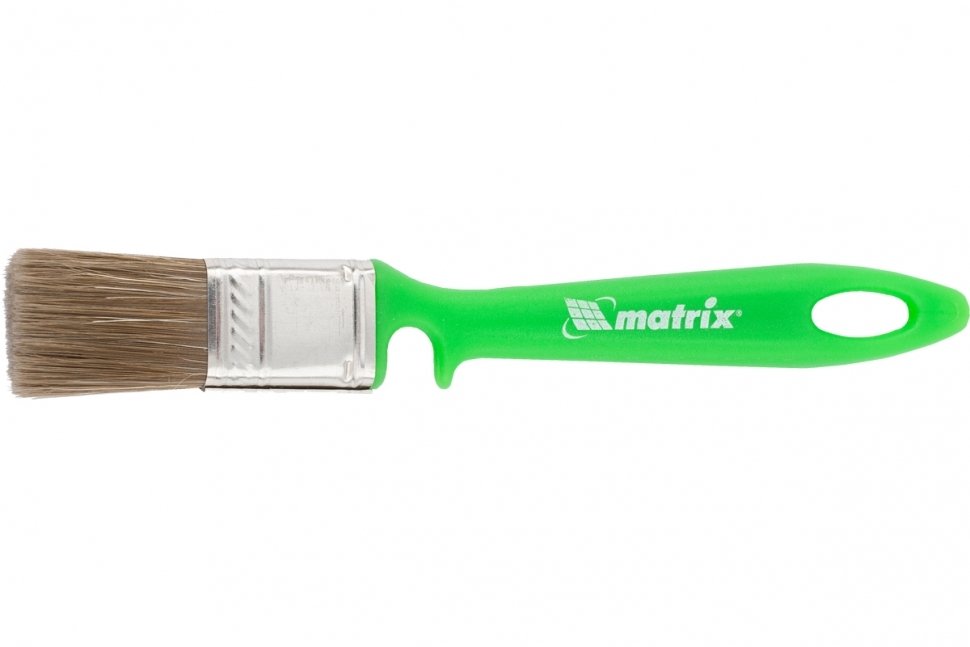 Кисть флейц 25мм (MATRIX) /смеш. щет. пластм.ручк. арт. 83371/ — фото 1