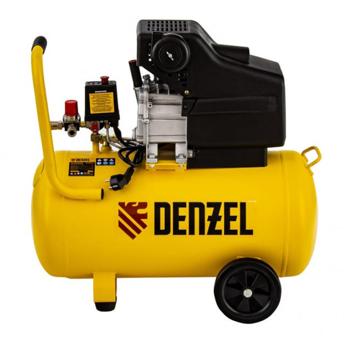 Компрессор DC 1700/50 (DENZEL) /1,7кВт, 220В, 260л/мин., 50л/